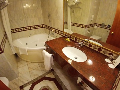 the first five star luxury hotel in romania intercontinental bucharest bathroom in a suite
